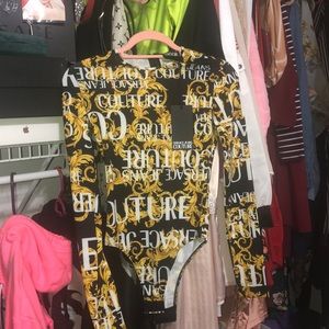 Versace body suit